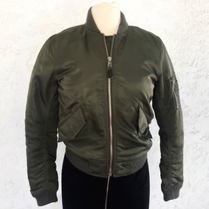 Dickies Olive Green Bomber Jacket S